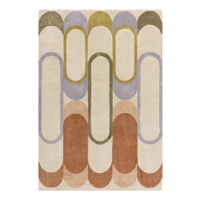 Recycled Retro Pastel Pattern Rug ÉDITÉ