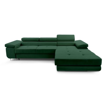 Canapé d'Angle Convertible en Velours 6 places - PABLO LISA DESIGN