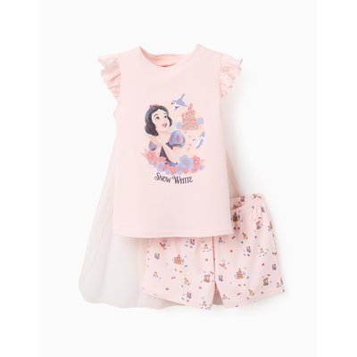 Pyjama T-shirt + Short + Cape 'Princesses' ZIPPY