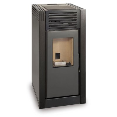 ESCALOR Poêle à granulés NAREL 8kW noir mat FERLUX