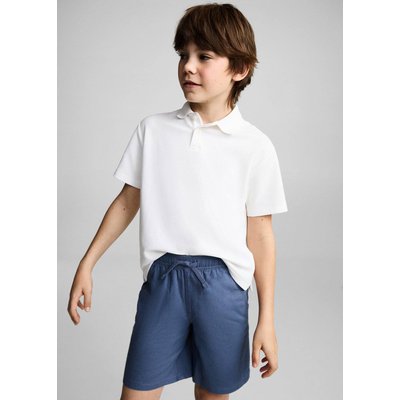 Bermuda lin taille élastique MANGO KIDS