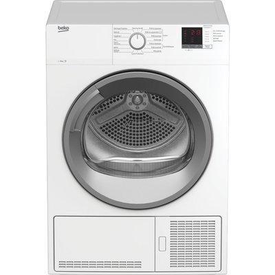 Sèche linge à condensation DBBU8112GA0WS BEKO