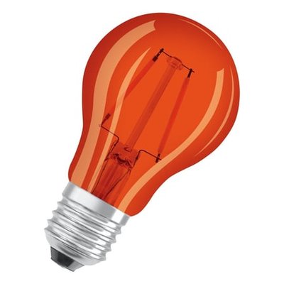 Ampoule Led Standard Déco Orange 1,6w=15w Blanc Chaud E27 OSRAM