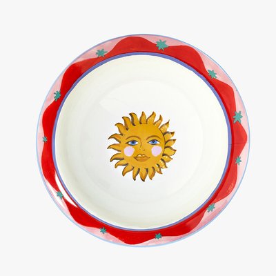 Electric Coast Sun Serving Bowl ELEANOR BOWMER
