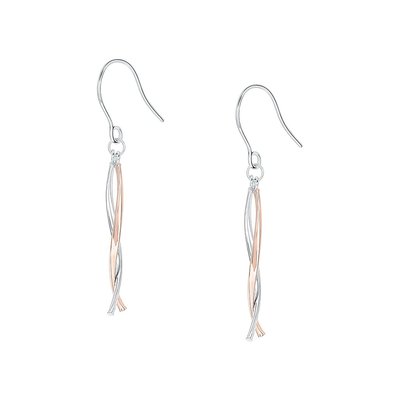 Boucles d'oreilles pendantes en or 375 CLEOR