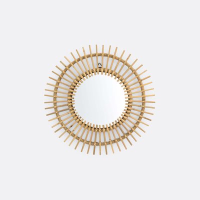 Espelho em rotim, em forma de sol, Ø60 cm, Nogu LA REDOUTE INTERIEURS