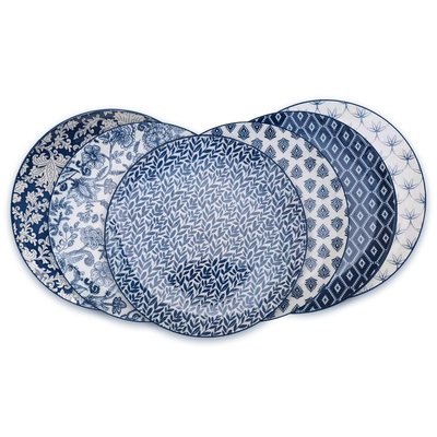 Lot de 6 grandes assiettes, MAJORELLE ARTIME