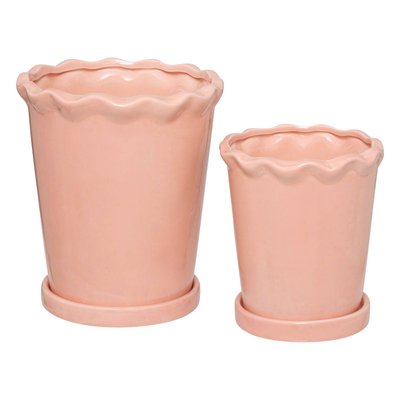 Lot de 2 cache-pots "Wild" H21 16cm ATMOSPHERA