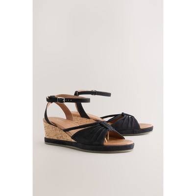 Chaussures à semelle en liège cuir NEXT