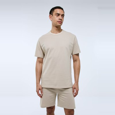 Pyjama T-shirt manches courtes et Short en coton piqué BIO GOTS MONOPRIX