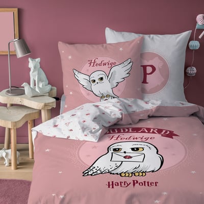 Parure de lit imprimée 100% coton, FLY HARRY POTTER