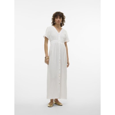 Robe longue blanche la redoute top