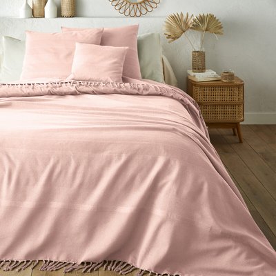 Nedo Fringed 100% Cotton Bedspread LA REDOUTE INTERIEURS