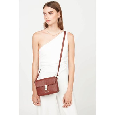 Sac À Bandoulière En Cuir Grainé Milano LANCASTER