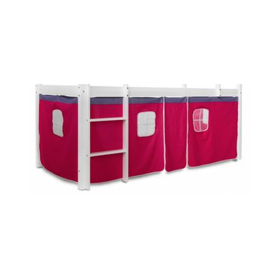 Rideau de lit pour lit mezzanine en coton HOMESTYLE4U