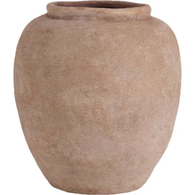 Vase terracotta  doré décoratif pour intérieur élégant RECOLLECTION