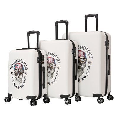Set de 3 valises 4 roues ABS - FREE SOUL - DEELUXE DEELUXE