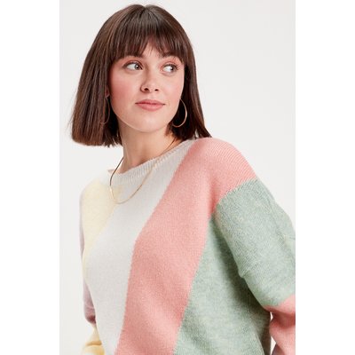 Pull multicolore femme best sale