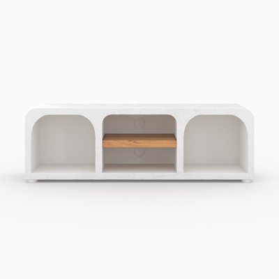 Meuble TV en béton 140 cm - FIRA RENDEZ-VOUS DÉCO