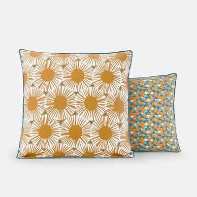 Jahia Graphic 100% Cotton Pillowcase LA REDOUTE INTERIEURS