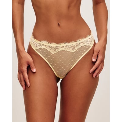 Culotte en mesh cœur LACEACADEMIZ UNDIZ