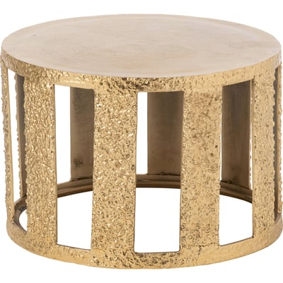 Table basse ronde en aluminium RECOLLECTION