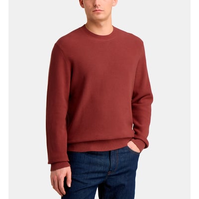 Pull droit pulitch maille texturée coton bio GALERIES LAFAYETTE
