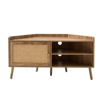 Meuble TV d'angle 1 porte 2 niches - PALMO CALICOSY