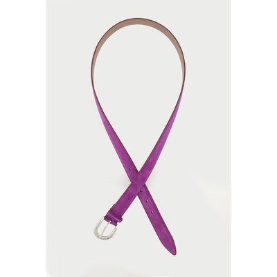 Ceinture en cuir suédé, boucle en métal ULLA POPKEN