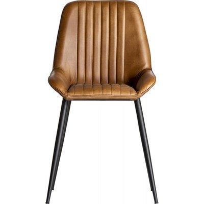 Chaises en cuir vintage (lot de 2), Morton RECOLLECTION