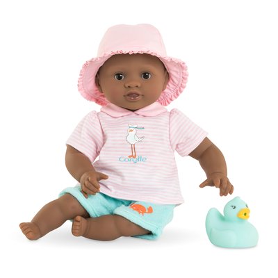 Poupon Bébé Bain Alyzée - Canard COROLLE
