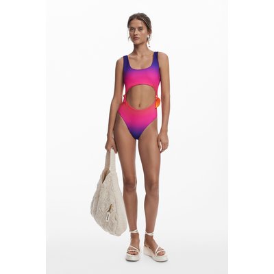 Desigual - Maillot de bain Cut-Out Tie-Dye DESIGUAL