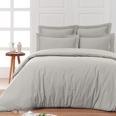 Parure housse de couette + 2 taies 65x65 cm SOFT PERCALE SENSEI MAISON