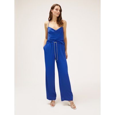 Top drapé en satin MOTIVI