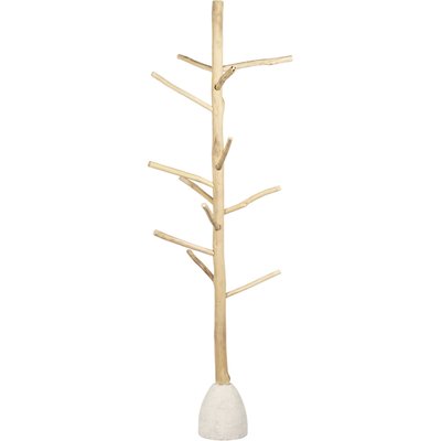 Porte-manteau en bois, forme branche RECOLLECTION