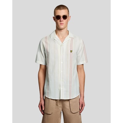 Chemise manches courtes Zig Zag à rayures LYLE & SCOTT