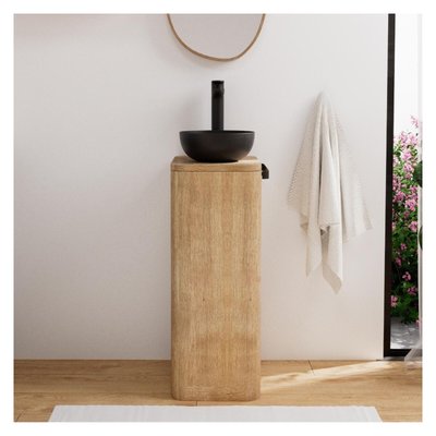 Ensemble meuble lave-mains + vasque + robinet TOM MOB IN