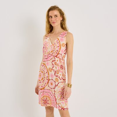 Robe courte sans manches imprimée GRAIN DE MALICE