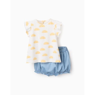 T-shirt + Short en Coton ZIPPY