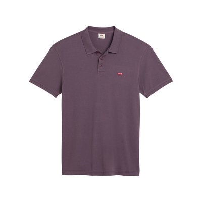 Polo Levi's® coton avec manches courtes et col à revers prune - Taille S LEVI'S