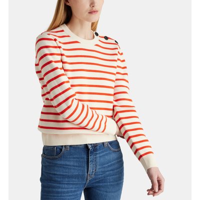 Pull Cabourg Ray Coton Mélangé GALERIES LAFAYETTE