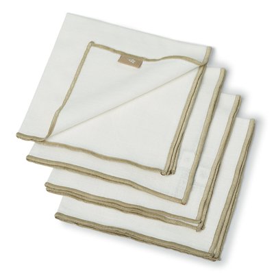 Serviette de table (x4) toile de coton JULES FEBRONIE