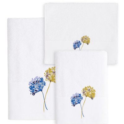 Ensemble de bain brodé 3 pièces AGATHA SENSEI MAISON