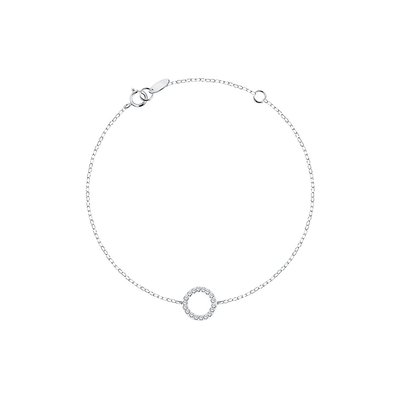 Bracelet en argent 925 et cristal CLEOR