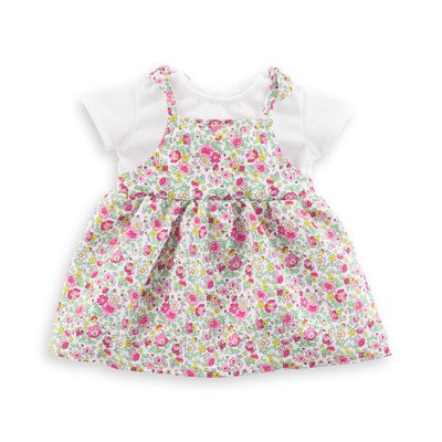 Robe Jardin en Fleurs pour poupon 36cm COROLLE