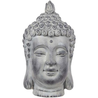 Tête de bouddha en magnésia 42 cm CMP