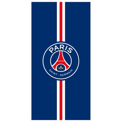 Drap de plage imprimé 100% coton, Paris Saint Germain HECHTER PSG