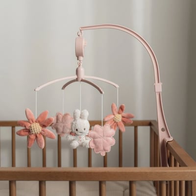 Mobile musical en bois Baby Bunny LITTLE DUTCH