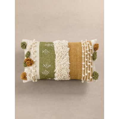 Coussin 100% Coton Géométrique -HANA KENAY
