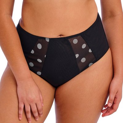 Culotte taille haute avec panneaux transparents imprimé MATILDA ELOMI
